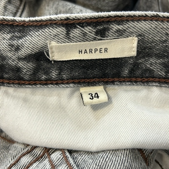 Imogene and Willie Harper Jean Harden Grey Wash Jeans Vidalia Mills Sz 34 - Picture 11 of 16